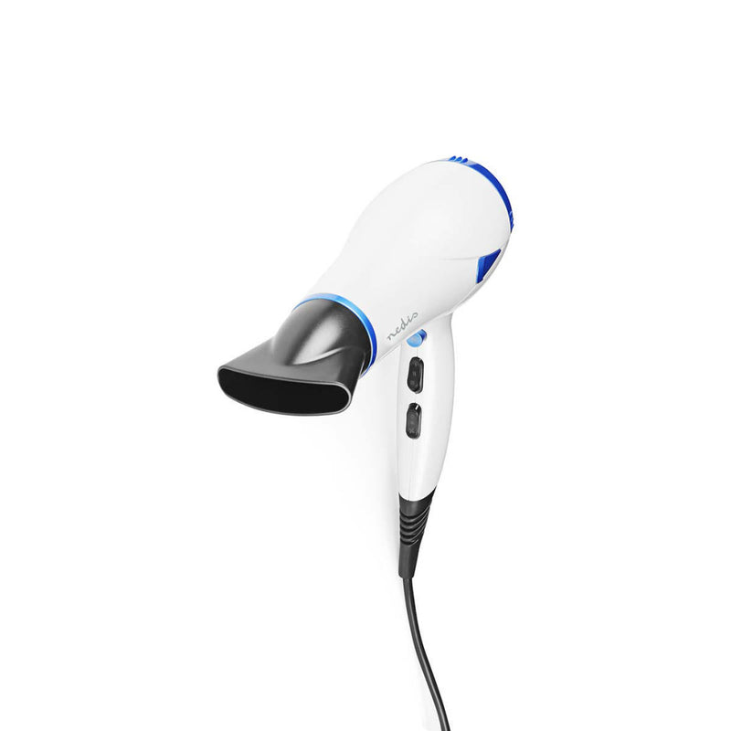 Nedis PCHD120WT F&ouml;hn 2000 W Ionisatie Cool Shot Wit/Blauw