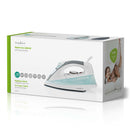 Nedis IRON122WT Stoomstrijkijzer 2200 W Stoomstoot Keramische Zool Wit