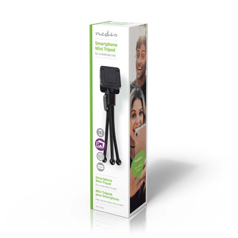Nedis SMTD100BK Ministatief Voor Smartphones 15,8 Cm Zwart 4