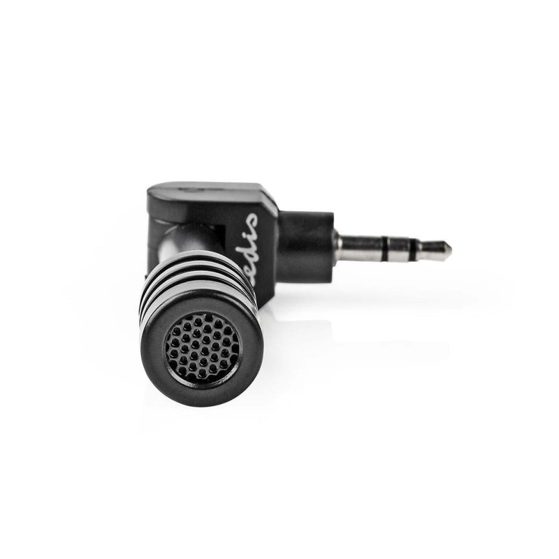 Nedis MICMJ100BK Bedrade Microfoon Mini Plug-in 3,5 Mm Zwart