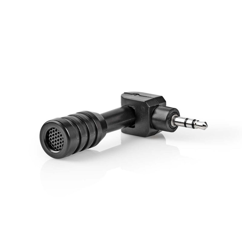 Nedis MICMJ100BK Bedrade Microfoon Mini Plug-in 3,5 Mm Zwart