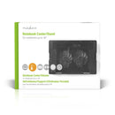 Nedis NBCR200BK Notebookstandaard Tot 18&quot; Universeel Zwart