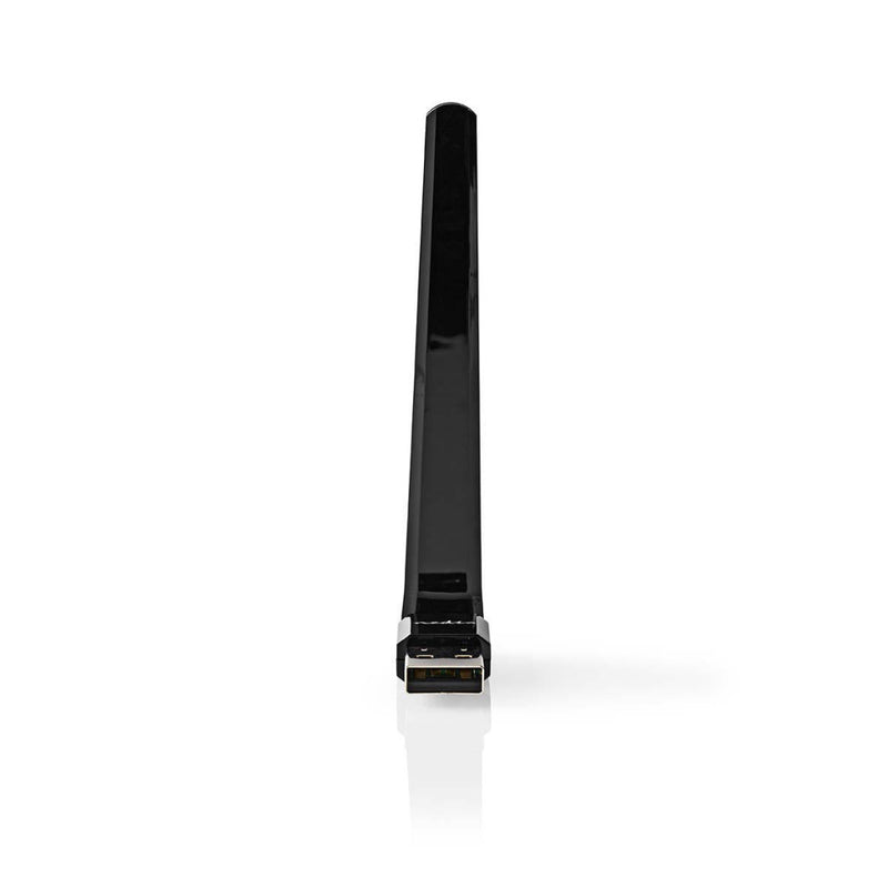 Nedis WSNWA600BK Dongle Voor Draadloos Netwerk Ac600 Dual Band Zwart