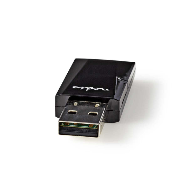 Nedis WSNWM300BK Netwerk-Dongel Wifi N300 2.4 Ghz USB2.0 Wifi-snelheid 300 Mbps