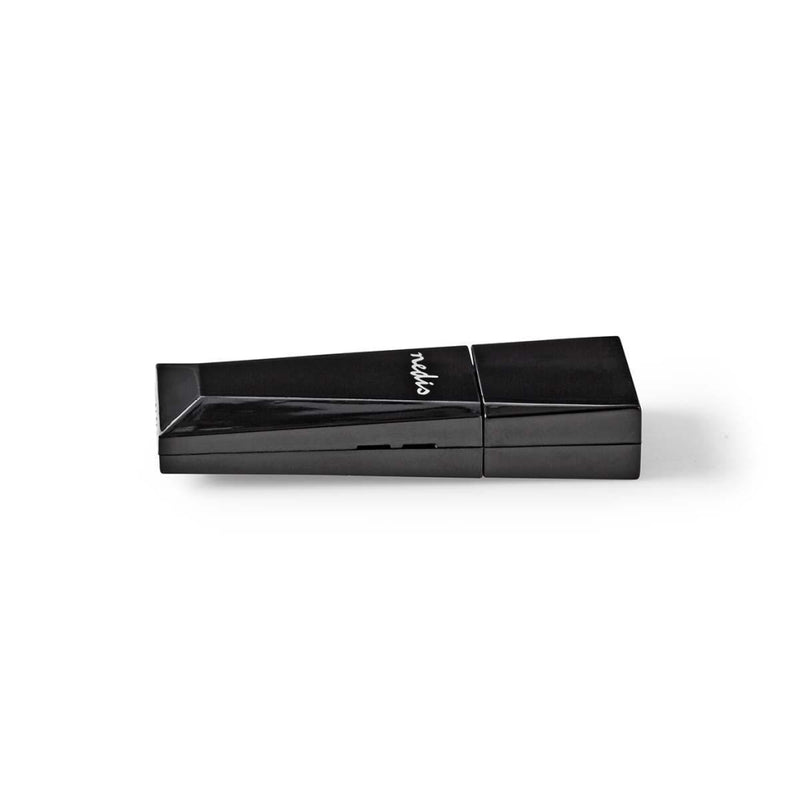 Nedis WSNWM300BK Netwerk-Dongel Wifi N300 2.4 Ghz USB2.0 Wifi-snelheid 300 Mbps