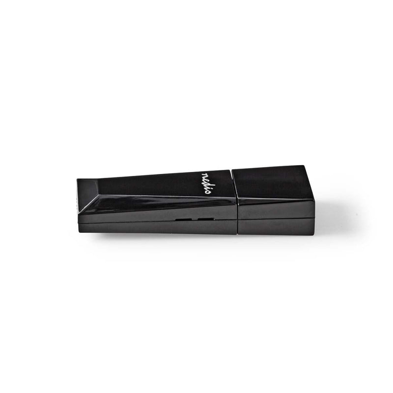 Nedis WSNWM300BK Netwerk-Dongel Wifi N300 2.4 Ghz USB2.0 Wifi-snelheid 300 Mbps