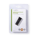 Nedis WSNWM300BK Netwerk-Dongel Wifi N300 2.4 Ghz USB2.0 Wifi-snelheid 300 Mbps