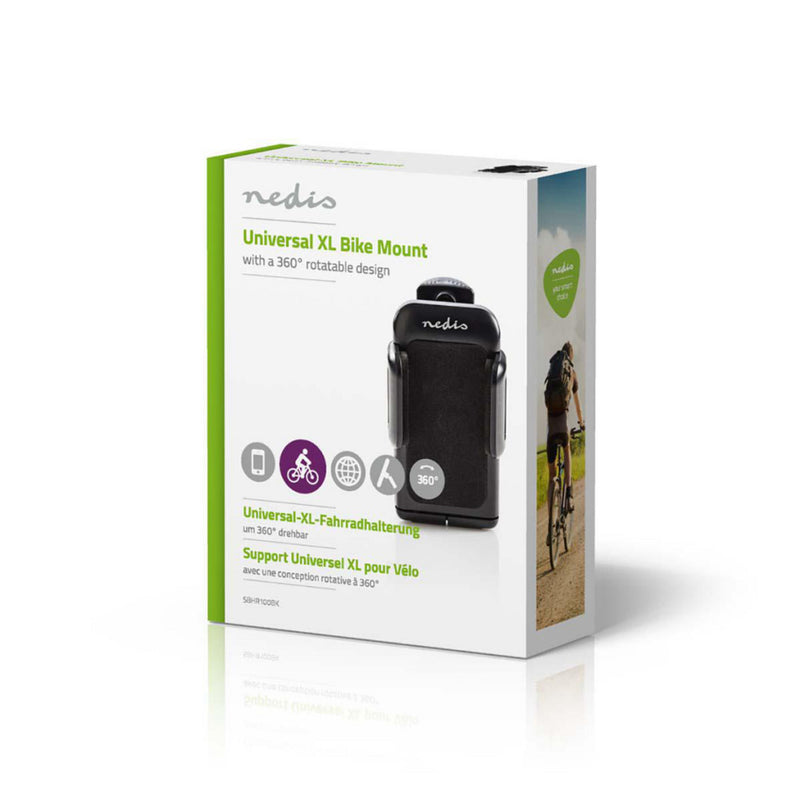 Nedis SBHR100BK Smartphonehouder Voor De Fiets Universeel
