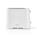 Nedis KABT110EWT Broodrooster 2 Sleuven Wit