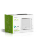 Nedis KABT110EWT Broodrooster 2 Sleuven Wit