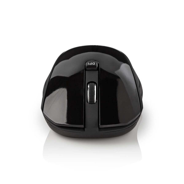Nedis MSWS400BK Draadloze Muis 1000 Dpi 3-knops Zwart