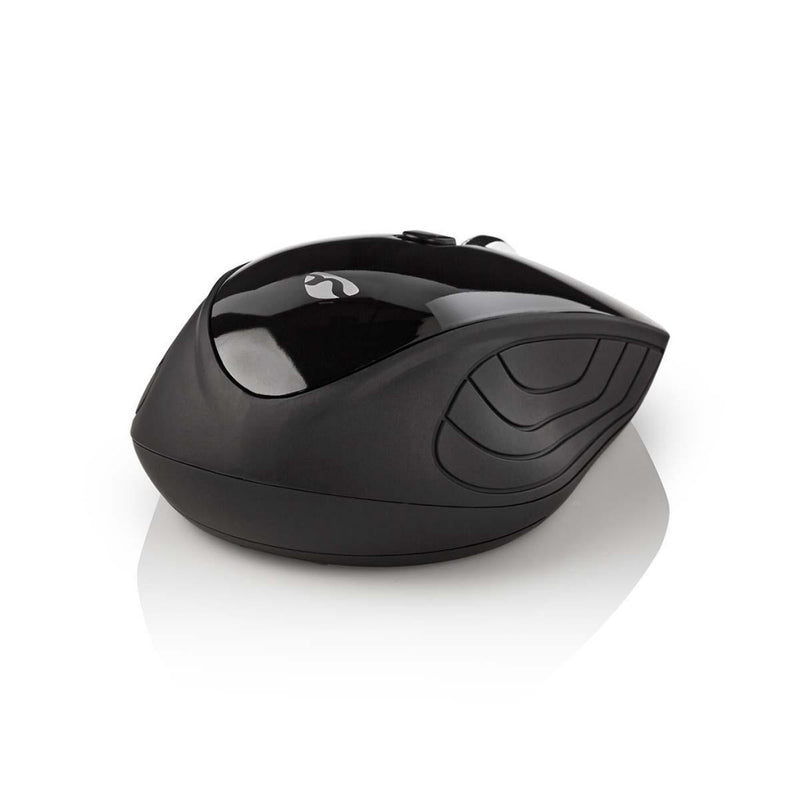 Nedis MSWS400BK Draadloze Muis 1000 Dpi 3-knops Zwart