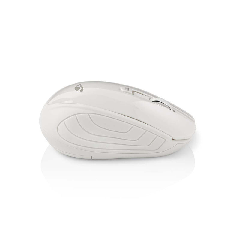 Nedis MSWS400WT Draadloze Muis 1000 Dpi 3-knops Wit