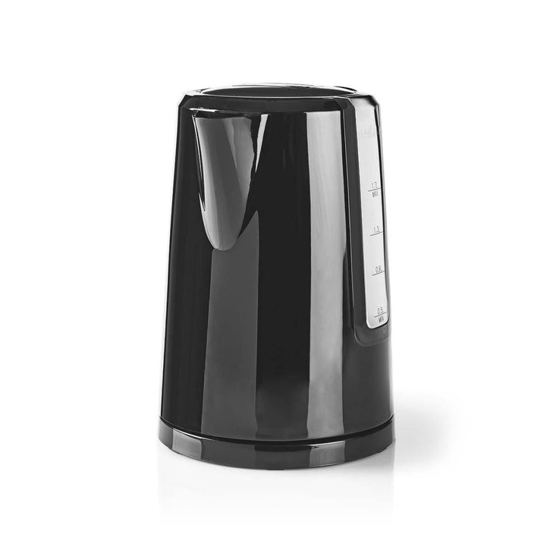 Nedis KAWK120EBK Waterkoker 1,7 L Led-verlichting Zwart