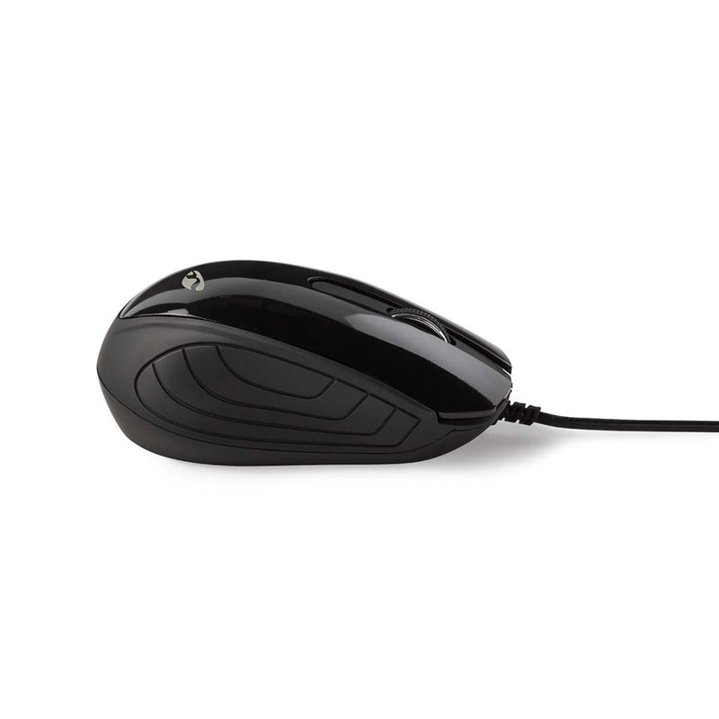 Nedis MSWD300BK Bedrade Optische Muis 1000 Dpi 3-knops Zwart
