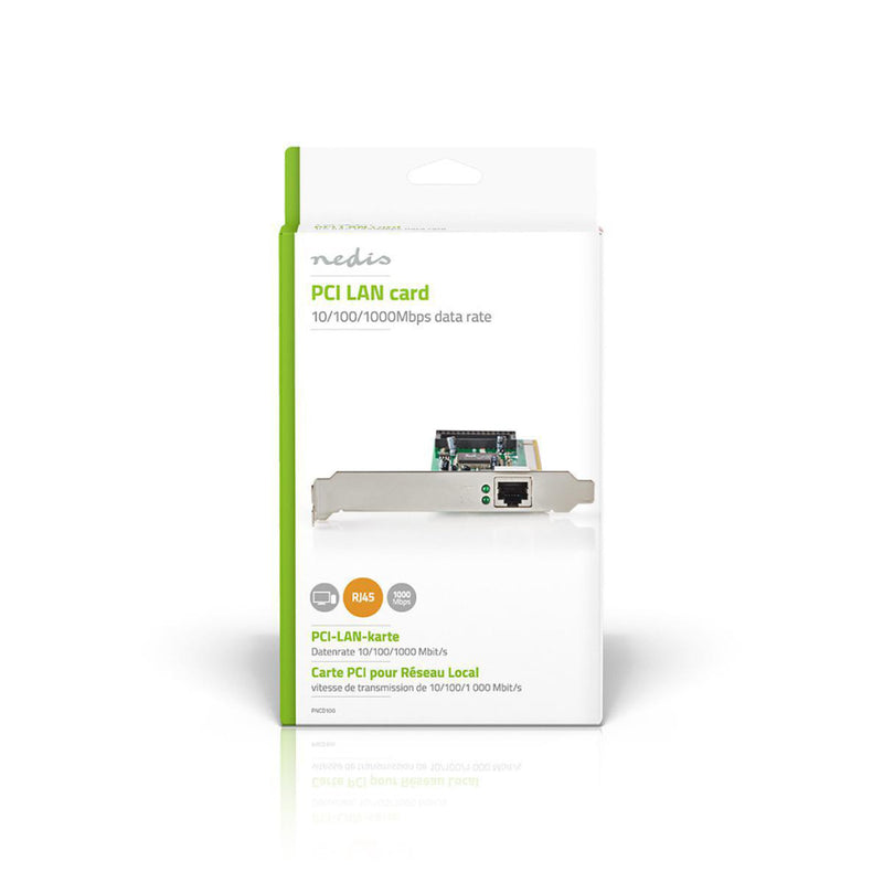Nedis PNCD100 Netwerkkaart Rj45 Naar Pci 1 Gigabit