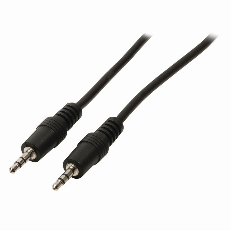 Nedis CAGB22000BK10 Stereo-audiokabel 3,5 Mm Male - 3,5 Mm Male 1,0 M Zwart