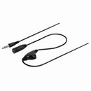 Nedis CAGB22090BK10 Stereo-audiokabel Met Volumeregeling 3,5 Mm Male - 3,5 Mm Female 1,0 M Zwart