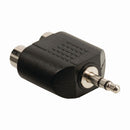 Nedis CAGB22940BK Stereo-audioadapter 3,5 Mm Male - 2x Rca Female Zwart