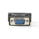 Nedis CCGB32901BK Vga - Dvi-adapter Vga Male - Dvi-i 24+5-pins Female Zwart