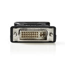 Nedis CCGB32900BK Dvi - Vga-adapter Dvi-i 24+5-pins Male - Vga Female Zwart