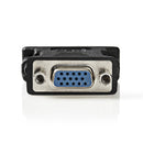 Nedis CCGB32900BK Dvi - Vga-adapter Dvi-i 24+5-pins Male - Vga Female Zwart