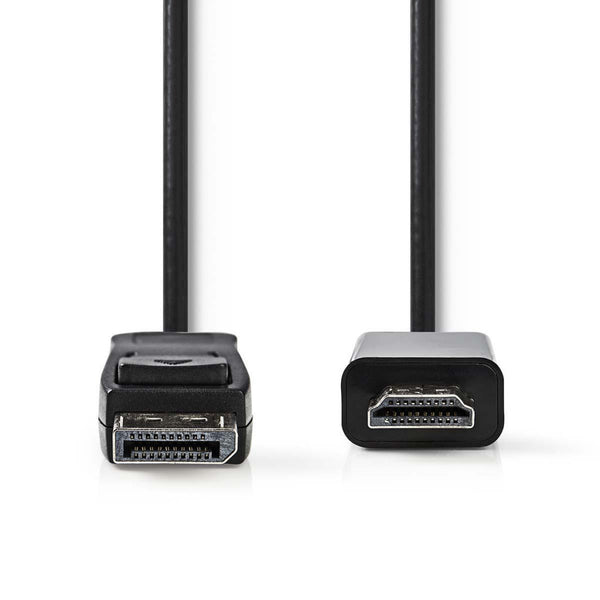 Nedis CCGB37100BK20 Displayport - Hdmi?-kabel Displayport Male - Hdmi?-connector 2,0 M Zwart