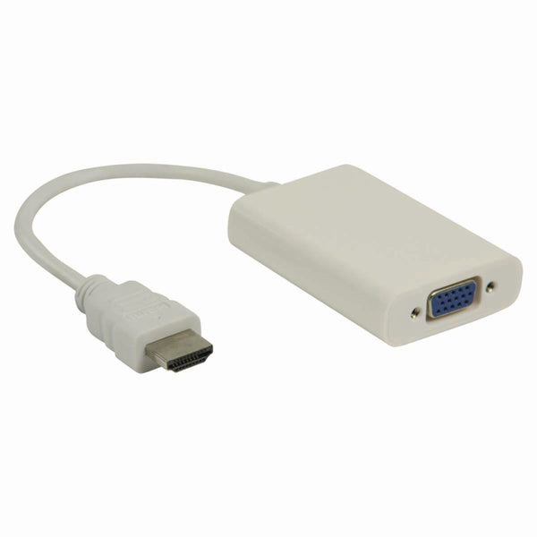 Nedis CCGB34900WT02 Hdmi?- Vga-kabel Hdmi?-connector - Vga Female 0,2 M Wit