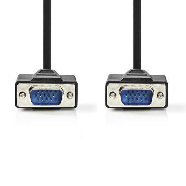 Nedis CCGB59000BK100 Vga-kabel Vga Male - Vga Male 10 M Zwart