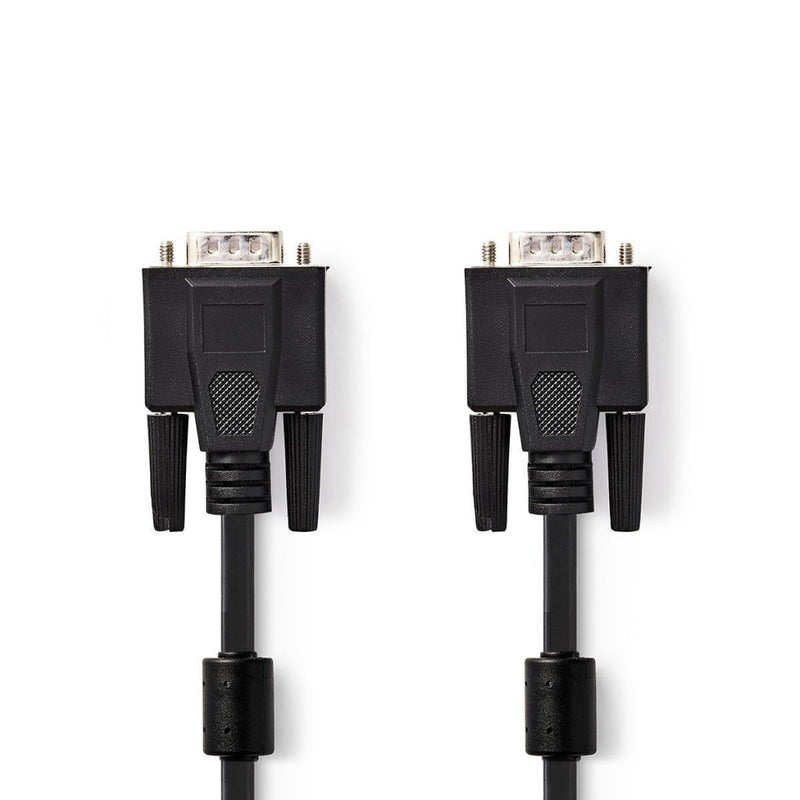 Nedis CCGB59000BK100 Vga-kabel Vga Male - Vga Male 10 M Zwart