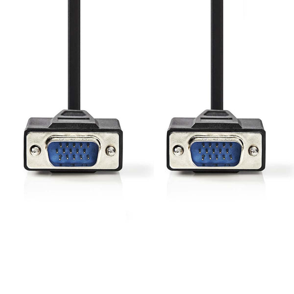 Nedis CCGB59000BK30 Vga-kabel Vga Male - Vga Male 3,0 M Zwart