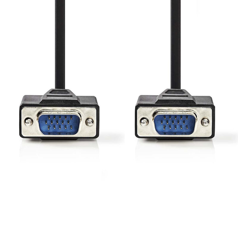 Nedis CCGB59000BK30 Vga-kabel Vga Male - Vga Male 3,0 M Zwart