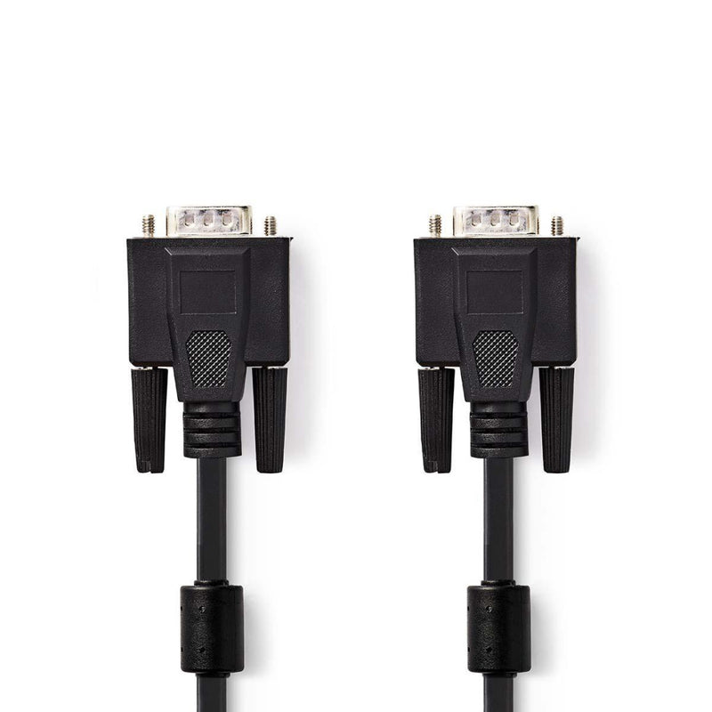 Nedis CCGB59000BK30 Vga-kabel Vga Male - Vga Male 3,0 M Zwart