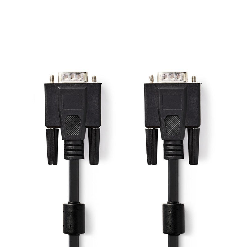 Nedis CCGB59000BK50 Vga-kabel Vga Male - Vga Male 5,0 M Zwart