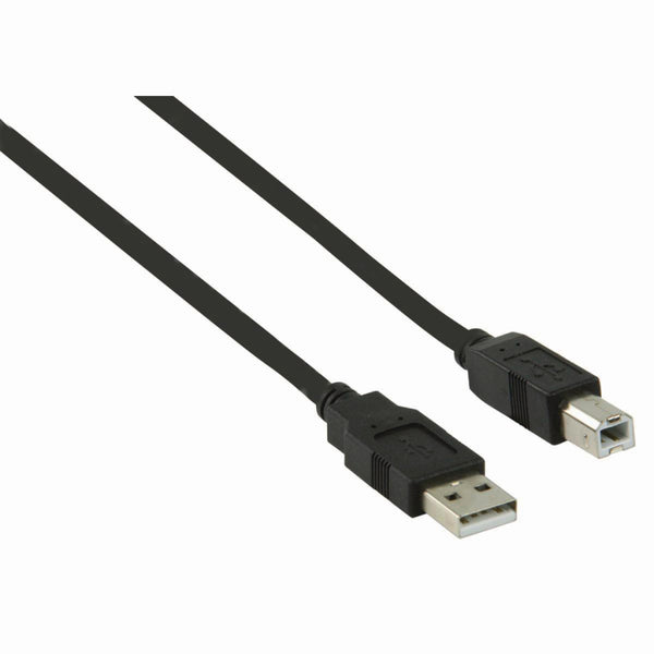 Nedis CCGB60100BK20 Usb 2.0-kabel A Male - B Male 2,0 M Zwart