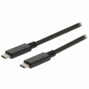 Nedis CCGB64750BK10 Usb 3.1-kabel (gen2) Type-c? Male - Type-c? Male 1,0 M Zwart