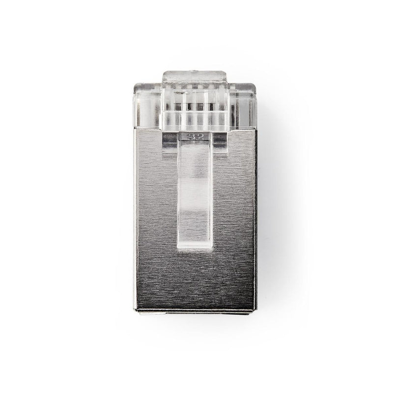 Nedis CCGB89306ME Netwerkconnector Rj45 (8p8c) Male - 10 Stuks Metaal