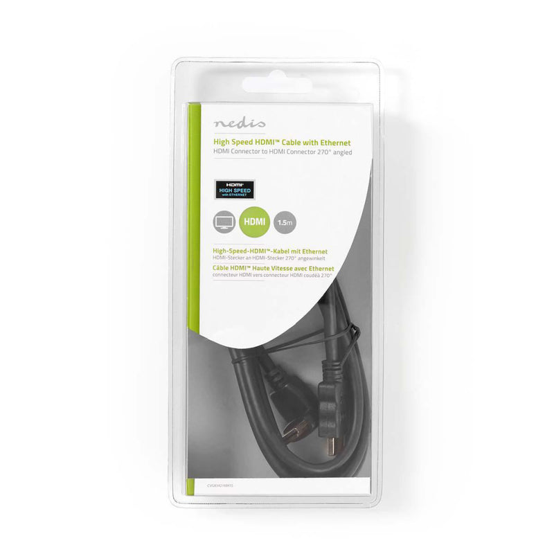 Nedis CVGB34210BK15 High Speed Hdmi&trade;-kabel Met Ethernet Hdmi&trade;-connector - Hdmi&trade;-c