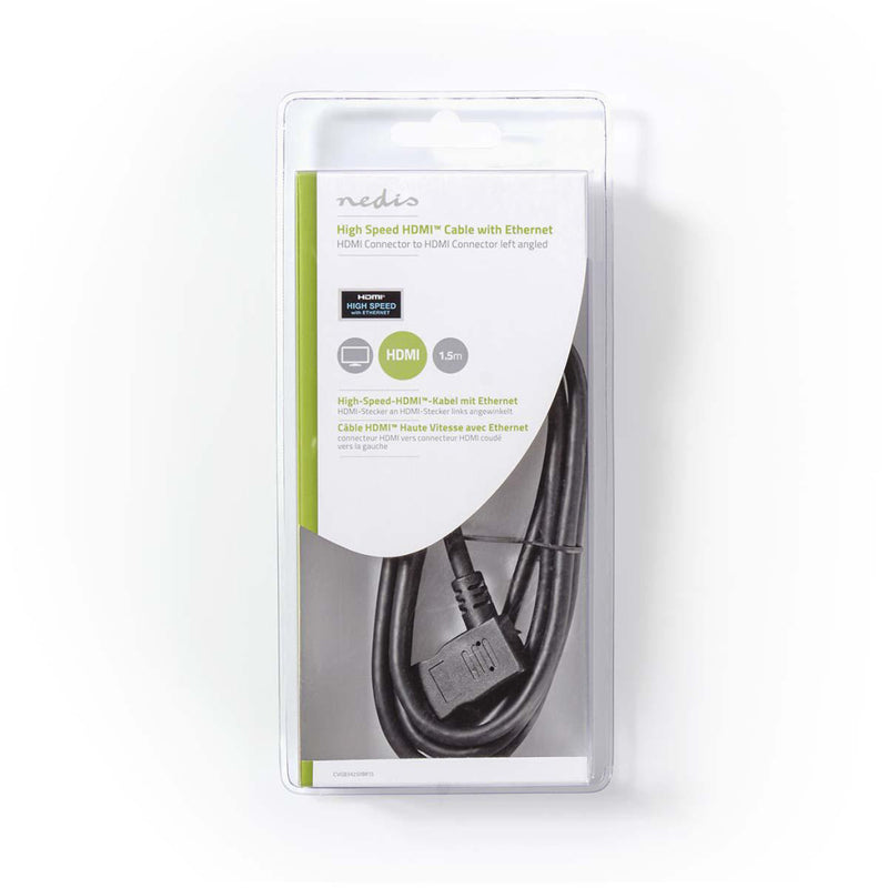 Nedis CVGB34250BK15 High Speed Hdmi&trade;-kabel Met Ethernet Hdmi&trade;-connector - Hdmi&trade;-c