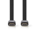 Nedis CVGB34100BK20 Platte High Speed Hdmi?-kabel Met Ethernet Hdmi?-connector - Hdmi?-connector 2,