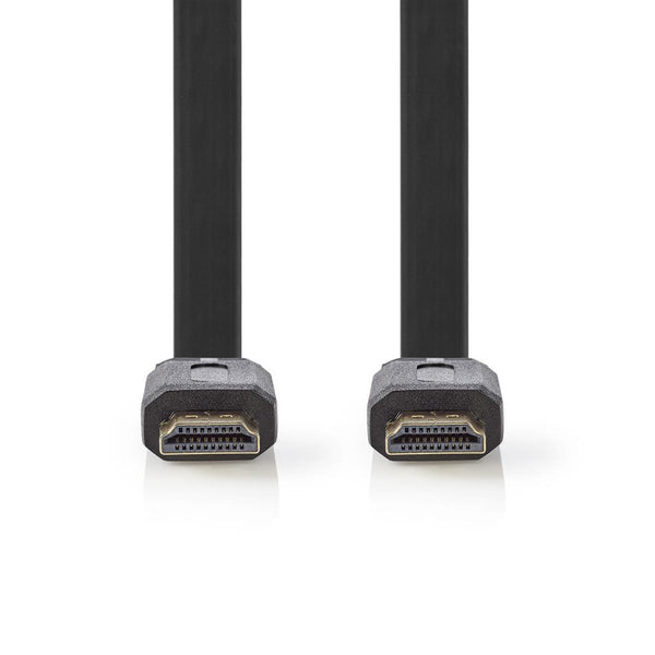 Nedis CVGB34100BK20 Platte High Speed Hdmi?-kabel Met Ethernet Hdmi?-connector - Hdmi?-connector 2,