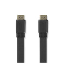 Nedis CVGB34100BK20 Platte High Speed Hdmi?-kabel Met Ethernet Hdmi?-connector - Hdmi?-connector 2,