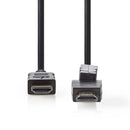 Nedis CVGB34290BK15 High Speed Hdmi?-kabel Met Ethernet Hdmi?-connector - Hdmi?-connector Draaibaar