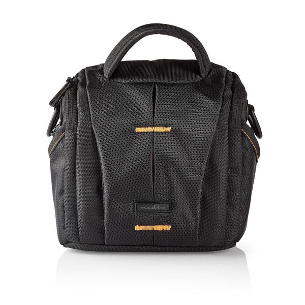 Nedis CBAG200BK Camera-schoudertas 152 X 146 X 65 Mm 2 Binnenvakken Zwart/oranje