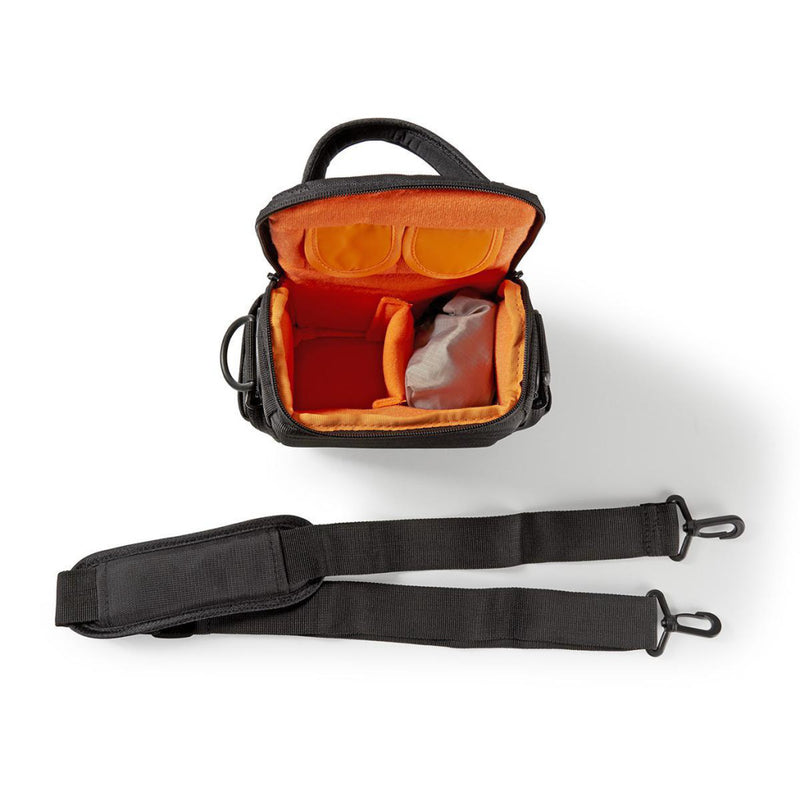 Nedis CBAG200BK Camera-schoudertas 152 X 146 X 65 Mm 2 Binnenvakken Zwart/oranje