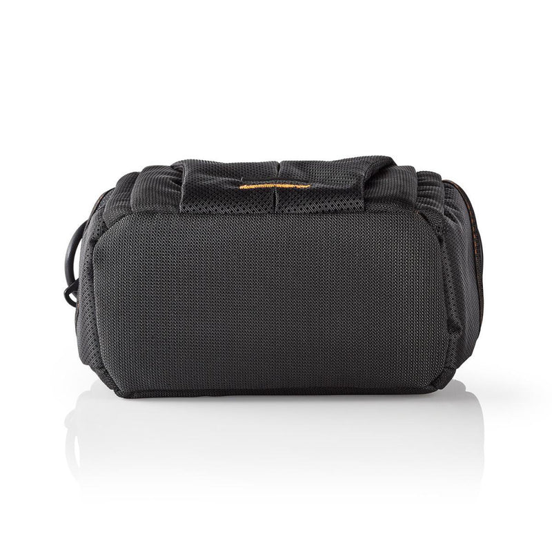 Nedis CBAG200BK Camera-schoudertas 152 X 146 X 65 Mm 2 Binnenvakken Zwart/oranje