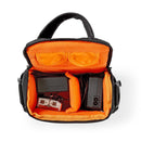 Nedis CBAG200BK Camera-schoudertas 152 X 146 X 65 Mm 2 Binnenvakken Zwart/oranje