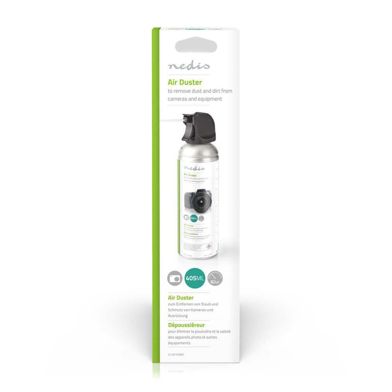 Nedis CLAD100BK Air Duster Voor Camera/video 405 Ml 6 Bar