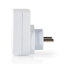 Nedis EXSO100SPE1WT Stekkerdoos Met Overspanningsbeveiliging 1-weg France / Type-e (cee 7/6) Oversp