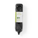 Nedis EXSO300F1BK Stekkerdoos Beschermend Contact 3-weg Zwart